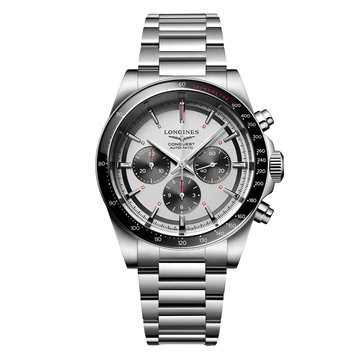 Longines Men's Conquest Automatic Bracelet Chronograph Watch