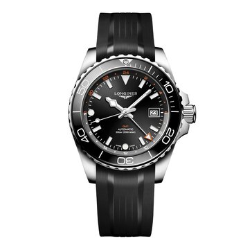 Longines Men's HydroConquest GMT Strap Watch