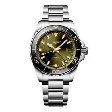 Longines Men's HydroConquest GMT Bracelet Watch