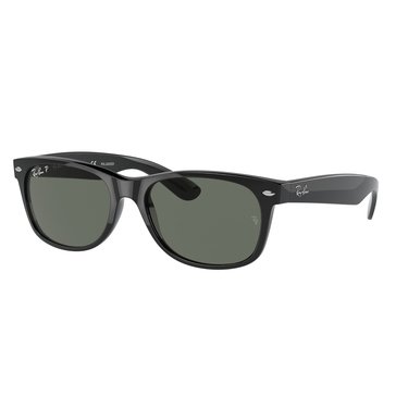 Ray-Ban Unisex New Wayfarer Alternative Fit Polarized Sunglasses