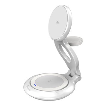 j5create 3-in-1 Qi2 Wireless Charging Station