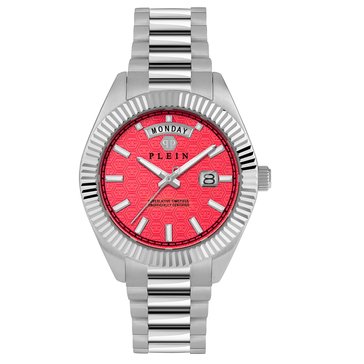 Philipp Plein Men's Date Superlative Guilloche Dial Bracelet Watch