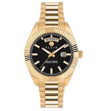 Philipp Plein Men's Date Superlative Guilloche Dial Bracelet Watch