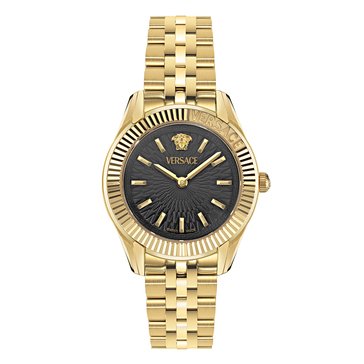 Versace Women's Greca Time Guilloche Dial Bracelet Watch