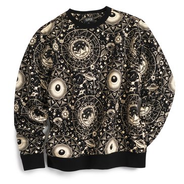 Super Massive Men's Galatic Occult Crewneck Fleece
