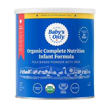 Baby's Only Organic Complete Nutrition Infant Formula