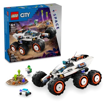 LEGO City Space Space Explorer Rover and Alien Life Building Set (60431)