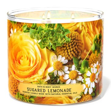 Bath & Body Works Sugared Lemonade 3-Wick Candle