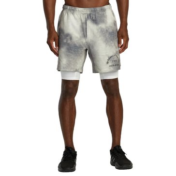 RVCA Sport Men's Yogger Train 2 In 1 Short 17-Inch Shorts
