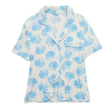 Aerie Women's Real Soft Short Sleeve Pajama Shirt
