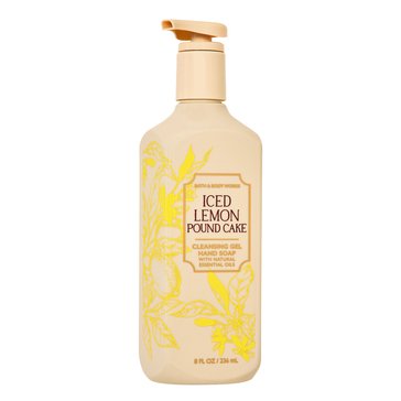 Bath & Body Works Iced Lemon Pound Cake Gentle Clean Gel Soap