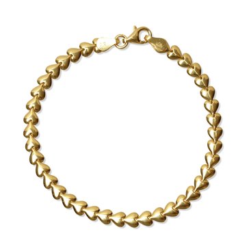 Argento Vivo Heart Bracelet