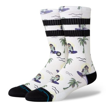 Stance Men's Surfin Monkey Crew Socks