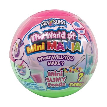 Cra-Z Slimy World Of Mini Mania Balls