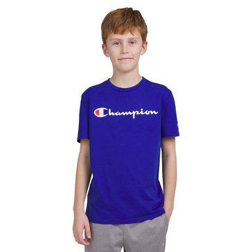 Champion Big Boys' Signature Short Sleeve Tee