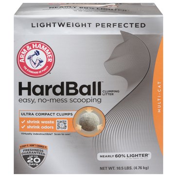 Arm & Hammer Hardball Lightweight Cat Litter