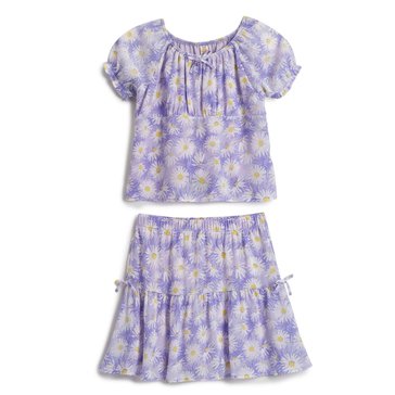 Sweet Butterfly Big Girls' Daisy Skirt Sets