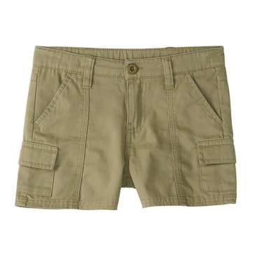 Wallflower Big Girls Twill Cargo Shorts