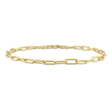 Sofia B. 3.5mm Polished Paperclip Chain Bracelet