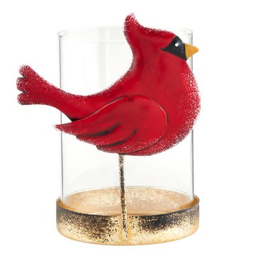 Mud Pie Cardinal Tealight Holder