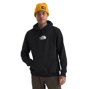 The North Face Men's Fine Alpine Center Logo Washed Pullover Fleece Hoodie
