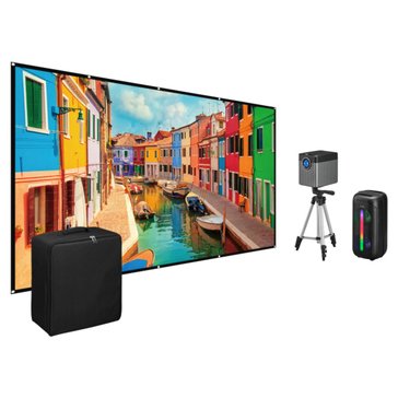 iLIVE Pop-Up Movie Theater Kit