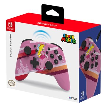 Nintendo Switch Princess Peach Wireless Horipad Controller