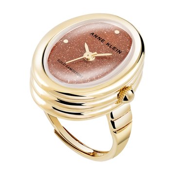 Anne Klein Oval Ring Watch