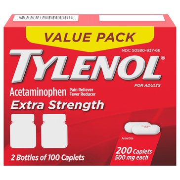 TYLENOL Extra Strength Value Twin Pack