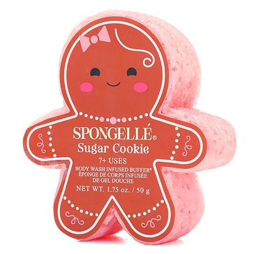 Spongelle Holiday Sugar Cookie Scent Body Wash Infused Buffer