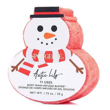 Spongelle Holiday Arctic Lily Scent Body Wash Infused Buffer
