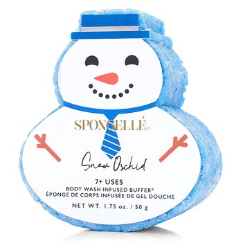 Spongelle Holiday Snow Orchid Scent Body Wash Infused Buffer