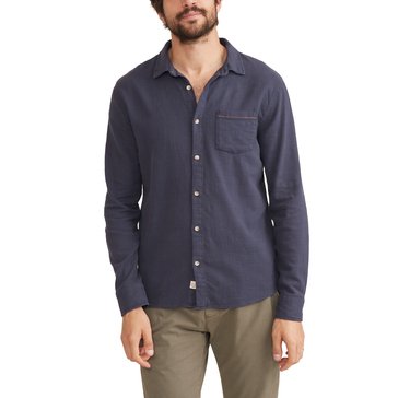 Marine Layer Men's Long Sleeve Classic Stretch Selvage Shirt