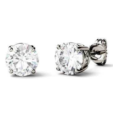 Charles & Colvard Forever Bright 1 cttw Moissanite Stud Earrings