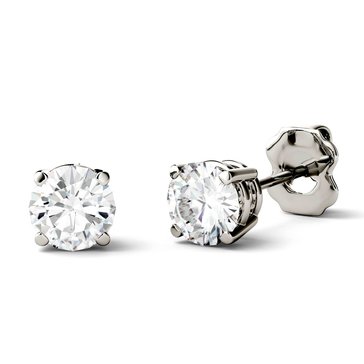 Charles & Colvard Forever Bright 1/2 cttw Moissanite Stud Earrings
