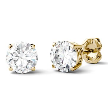 Charles & Colvard Forever Bright 2 cttw Moissanite Stud Earrings