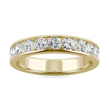 Charles & Colvard Forever Bright 1 1/10 cttw Moissanite Channel Band