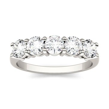 Charles & Colvard Forever Bright 1 1/10 cttw Moissanite Stackable Band