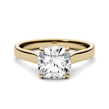 Charles & Colvard Forever Bright 2 cttw Moissanite Solitaire Ring
