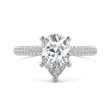 Charles & Colvard Forever Bright 2 1/3 cttw Moissanite Engagement Ring