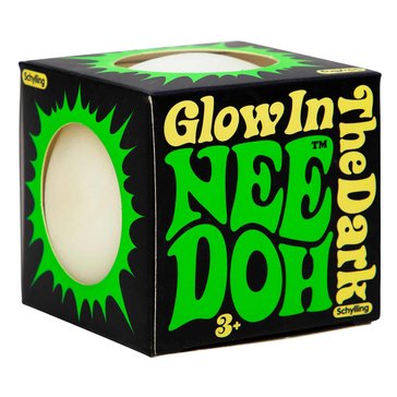 Schylling Nee Doh Glow In The Dark Fidget Toy