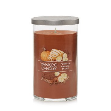 Yankee Candle Pumpkin Banana Scone Signature Medium Pillar