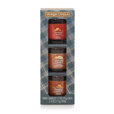 Yankee Candle Pumpkin Season Filled Votive 3-Pack