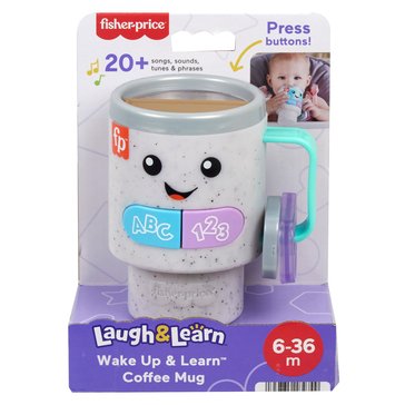 Fisher-Price Laugh & Learn Wake Up And Learn Coffee Mug