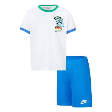 Nike Little Boys' Solid Knit Short Set