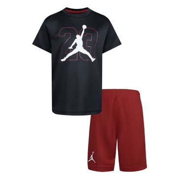 Jordan Little Boys' 23 Tee And Shorts Sets