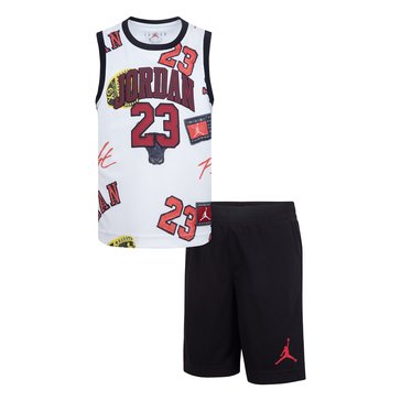 Jordan Little Boys' Jordan 23 Jersey Tee And Shorts Sets