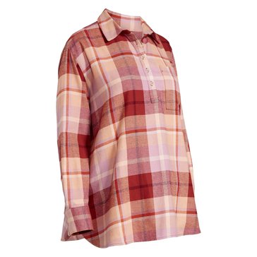 Old Navy Maternity Longsleeve Flannel Boyfriend Shirt