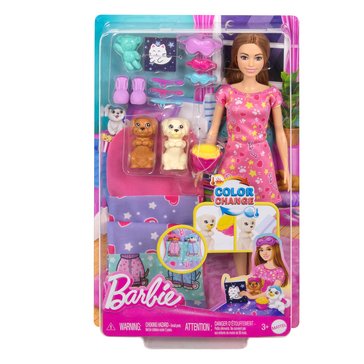Barbie Slumber Party Doll and Playset