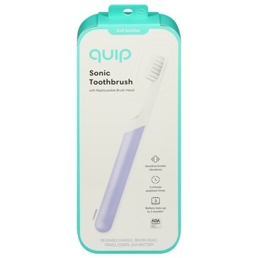 Quip Adult Electric Toothbrush Lavender 